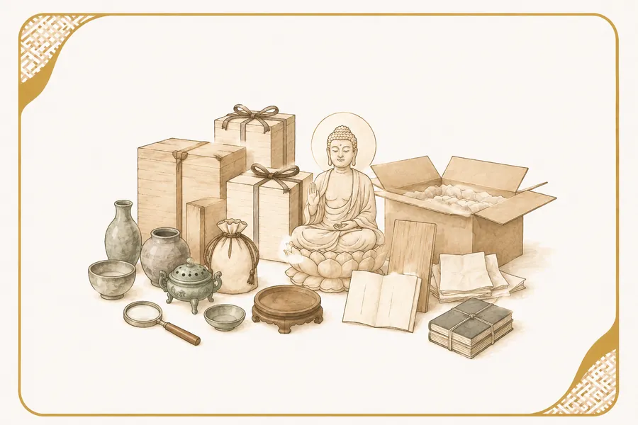 寺院整理・コレクションの一括